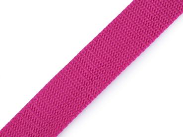 Gurtband Uni 30 mm Pink